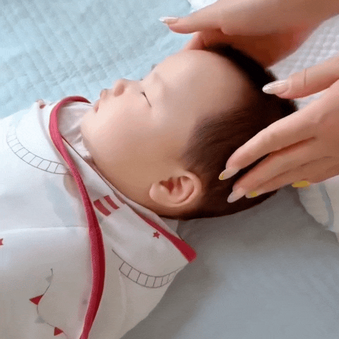 Baby Head Shaping Pillow – Prevent Flat Head, Healthy Growth & Peaceful Sleep