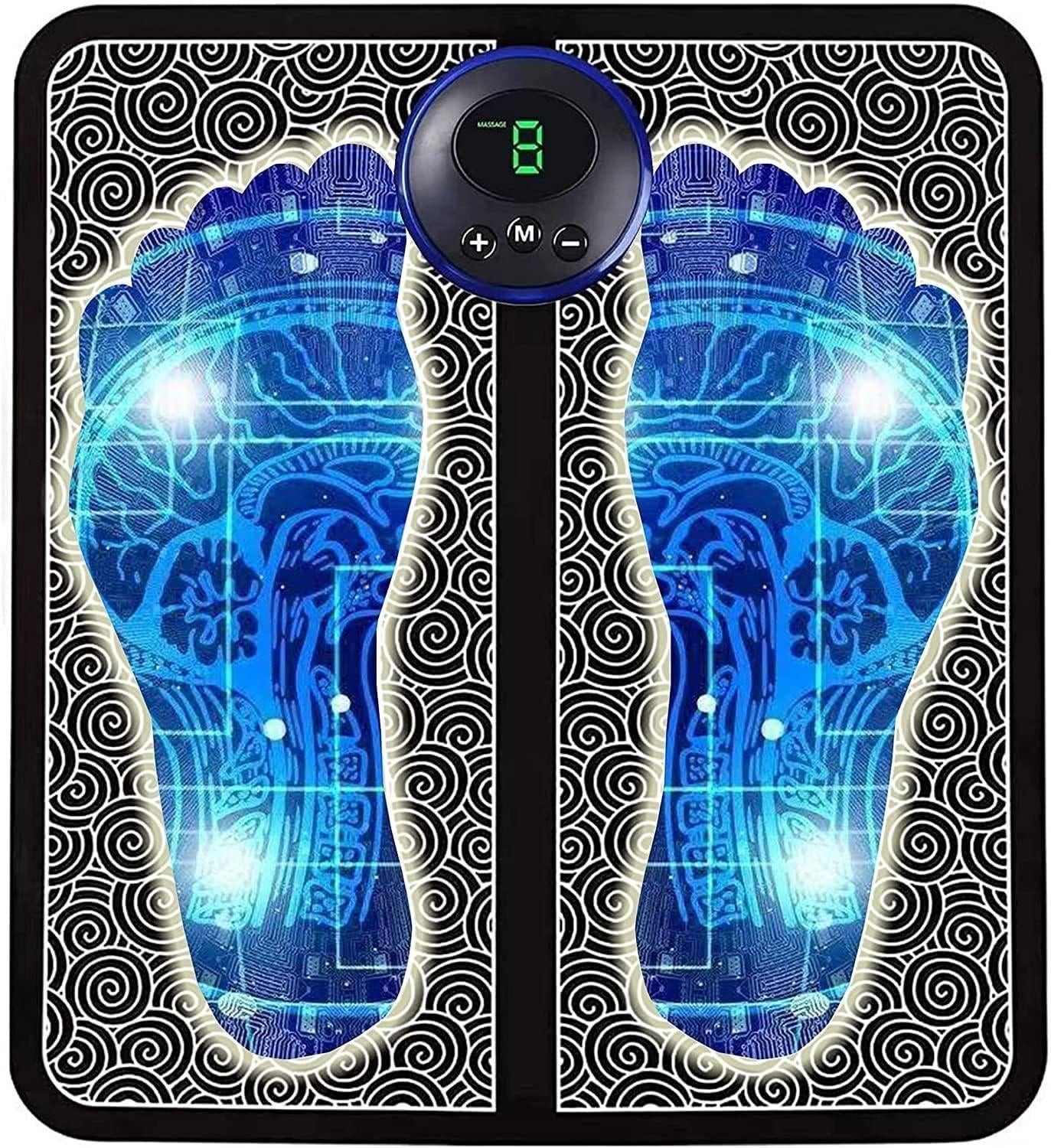 Vibrating EMS Foot Massager Pad – Instant Pain Relief & Full Body Relaxation
