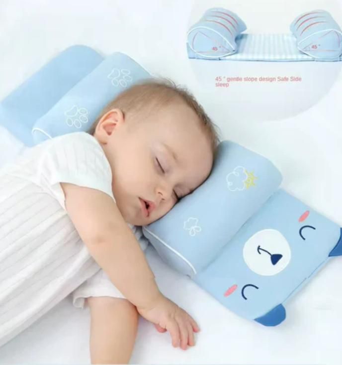 Baby Head Shaping Pillow – Prevent Flat Head, Healthy Growth & Peaceful Sleep